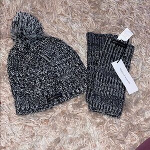 Rebecca Minkoff Black and White Knit Accessory